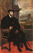  Titian, Charles V, Seated